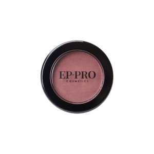 Professional makeup matte powder blush by EP-PRO COSMETICS. Matte powder blush, colour chocolat